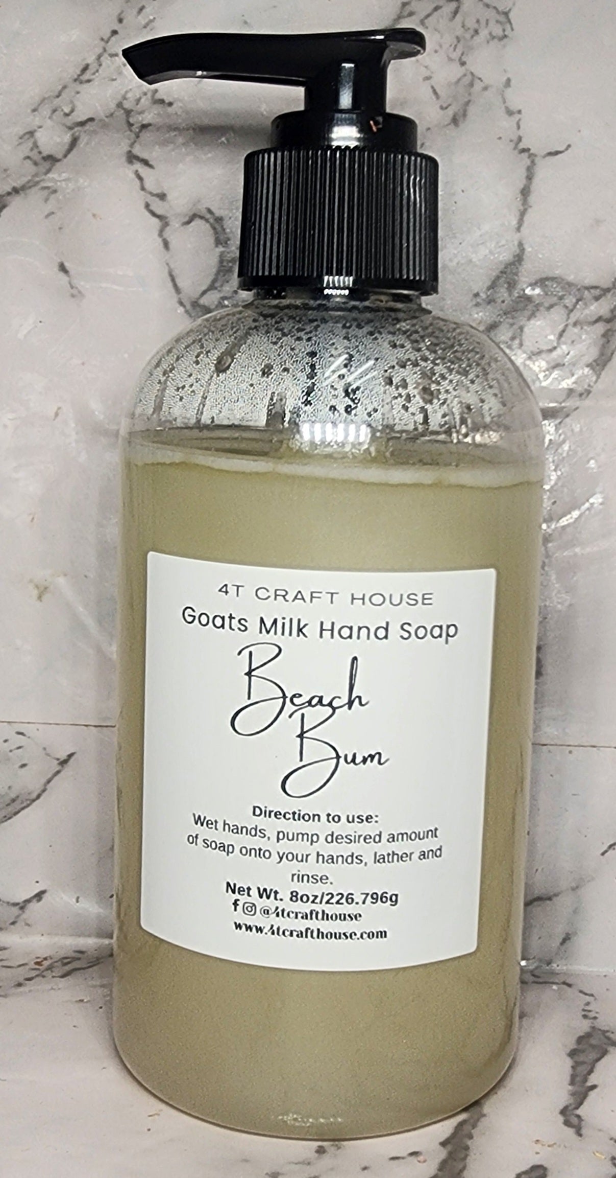 Goats Milk Liquid Hand Soap