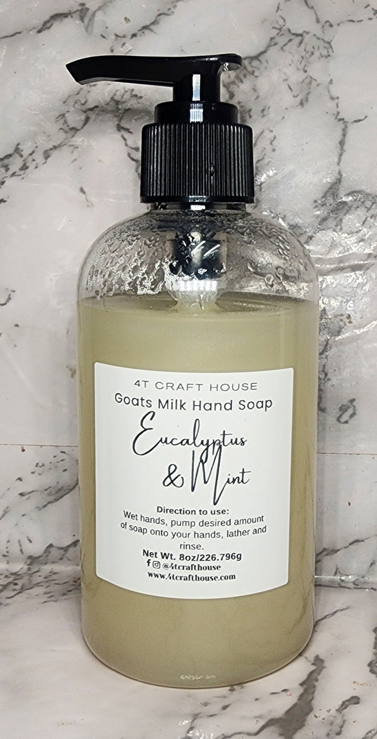 Goats Milk Liquid Hand Soap