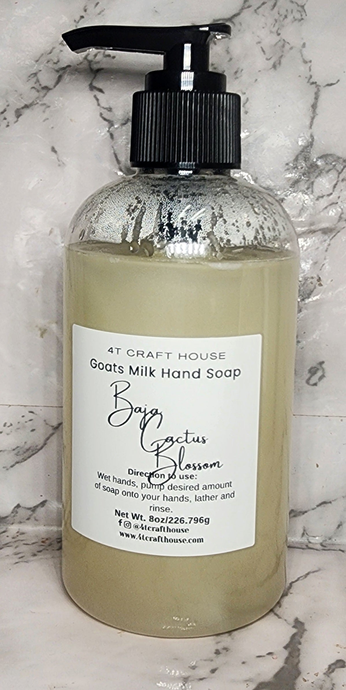 Goats Milk Liquid Hand Soap