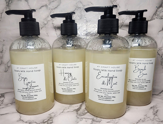 Goats Milk Liquid Hand Soap