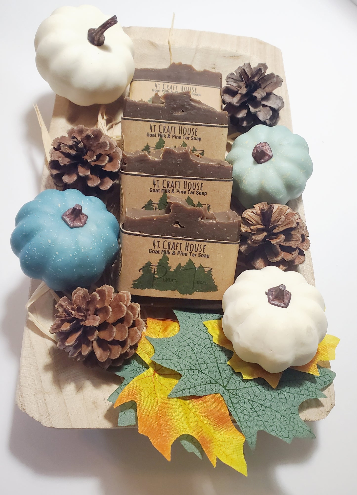 Pine Tar Goats Milk Soap