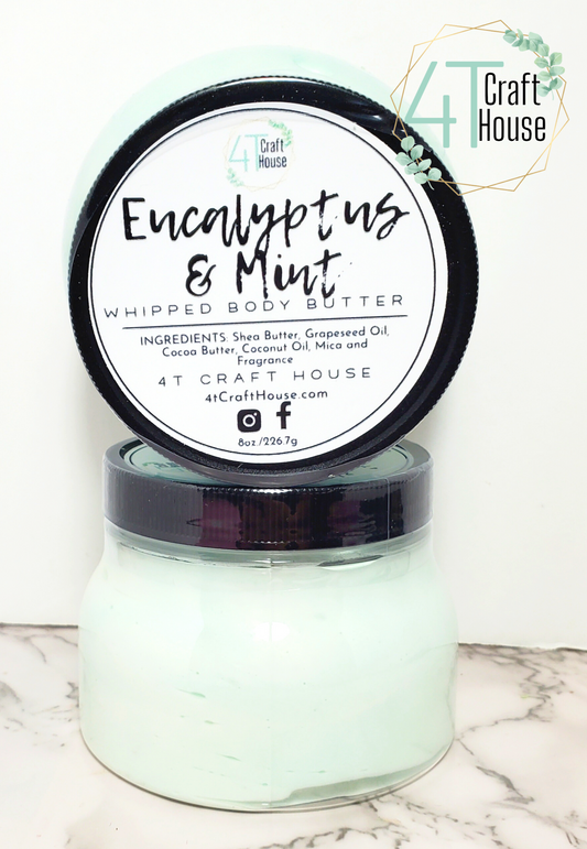 Eucalyptus & Mint Whipped Body Butter