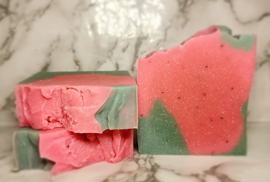 Pink Dragonfruit  Goats Milk Soap