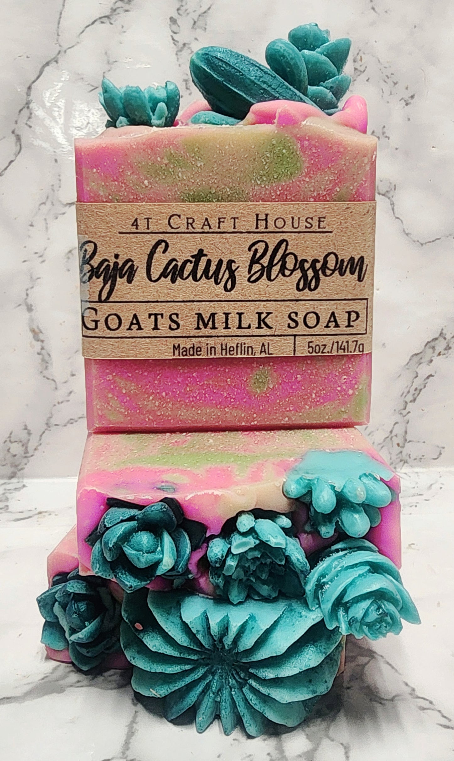 Baja Cactus Blossom Goats Milk Soap