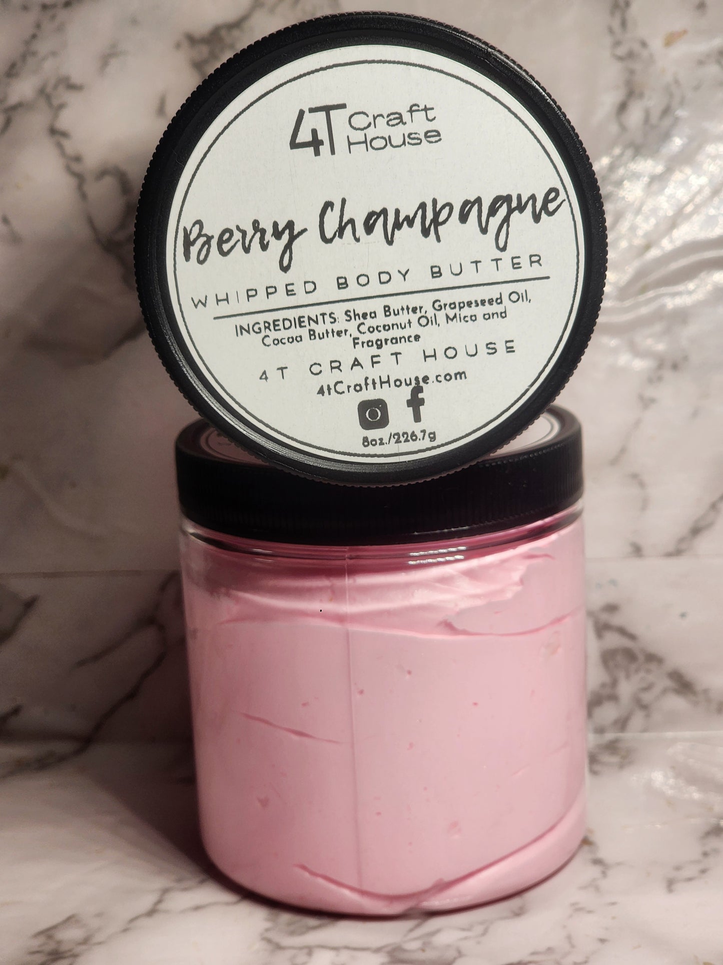 Berry Champagne Whipped Body Butter