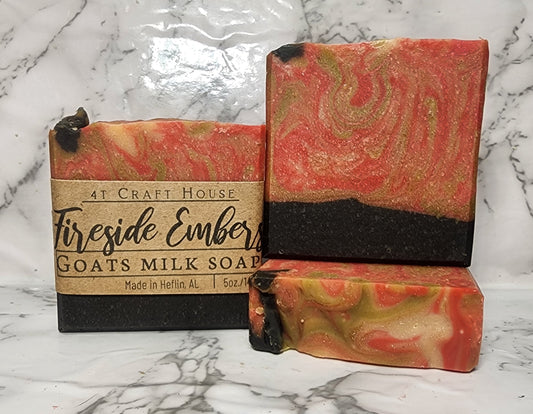 Fireside Embers Goats Milk Soap