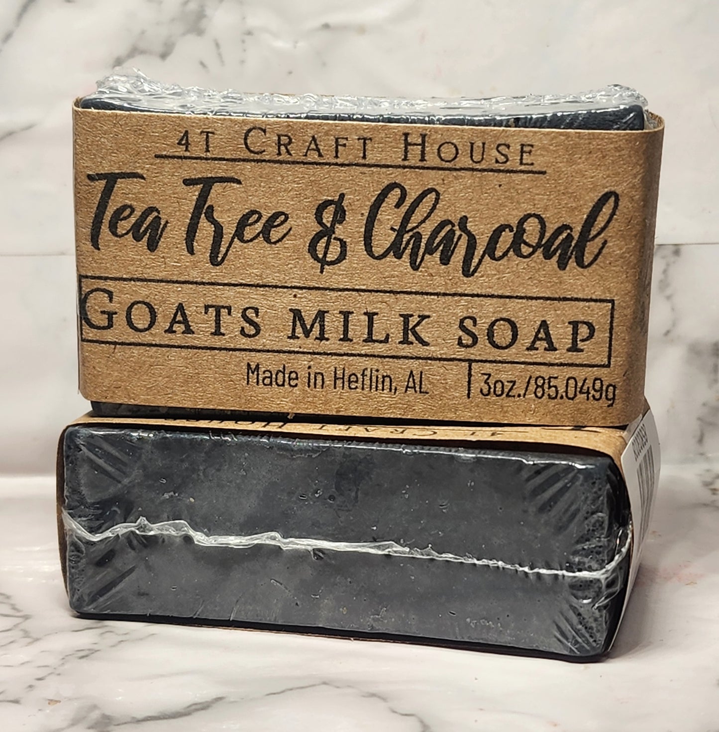 Tea Tree and Charcoal Goats Milk Soap