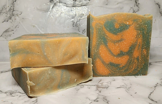 Grapefruit & Mint Goats Milk Soap