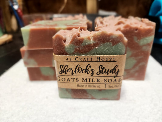 Sherlock's Study Goats Milk Soap