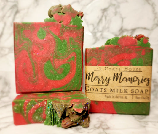 Merry Memories Goats Milk Soap