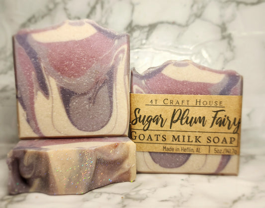 Sugar Plum Fairy Goats Milk Soap