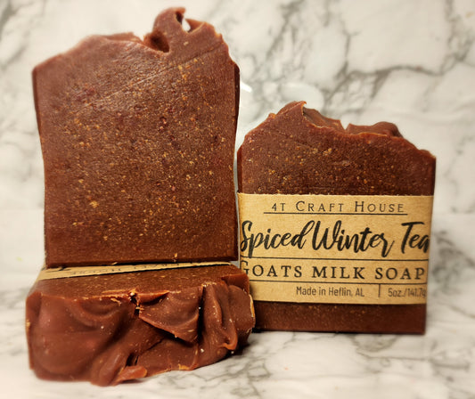 Spiced Winter Tea Goats Milk Soap