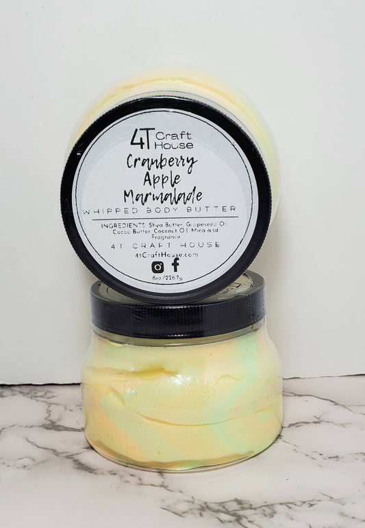 Cranberry Apple Marmalade Whipped Body Butter