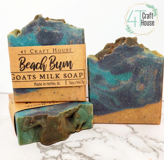 Beach Bum Goats Milk soap